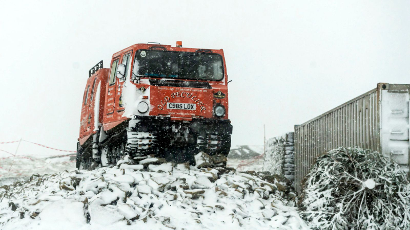Illustration for article titled Had a bit of snow the last couple of days.